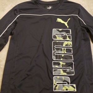 EUC Puma Gray long sleeve top sz XL18-20